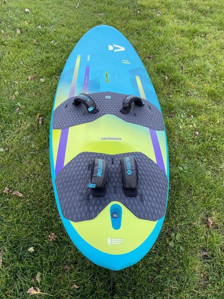 Duotone/ Fanatic Blast en Eagle, Watersport en Boten, Windsurfen, Zo goed als nieuw, Plank, Minder dan 250 cm, Met vin(nen), 7 m² of meer