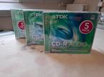 CD'R audio TDK nieuw!, Ophalen of Verzenden, Nieuw in verpakking, Overige genres, 2 t/m 25 bandjes
