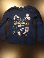 Kerst Shirt Unicorn / Kersttrui  / longsleeve kerstmis, C&A, Meisje, Ophalen of Verzenden, Zo goed als nieuw