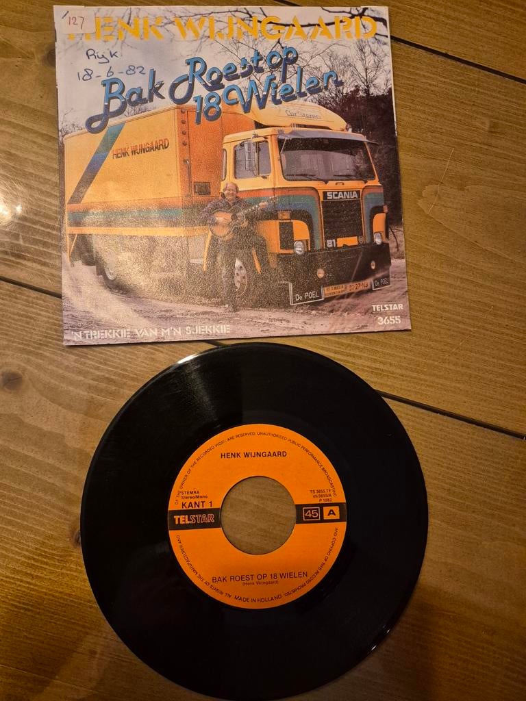 Henk wijngaard, Cd's en Dvd's, Vinyl | Nederlandstalig, Ophalen of Verzenden, Zo goed als nieuw, Overige formaten, Levenslied of Smartlap