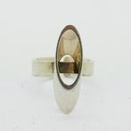 Vintage zilveren ring Van Giels Bergen op Zoom, Gebruikt, Verzenden, 17 tot 18, Nvt