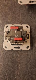 6x Gira Wissel-Wissel Schakelaar Inbouw, Ophalen of Verzenden, Gebruikt, Schakelaar