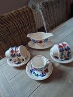 Koffiekopjes en jus schaal - Zevenkamp, Gebruikt, Ophalen of Verzenden, Schaal of Schalen, Overige stijlen