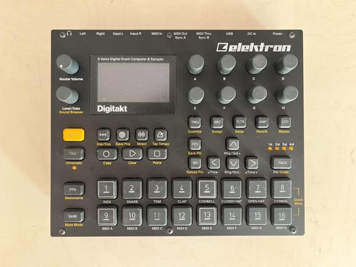 Elektron Digitakt MK1, Muziek en Instrumenten, Samplers, Zo goed als nieuw, Ophalen of Verzenden