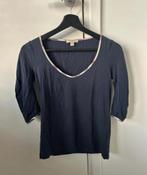 Burberry shirt driekwart mouw, Blauw, Ophalen of Verzenden, Zo goed als nieuw, Maat 34 (XS) of kleiner