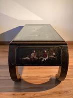 Antieke Chinese aziatische bijzettafel, koffietafel, Huis en Inrichting, Ophalen, Gebruikt, 55 tot 75 cm, Oosters