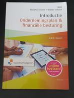 Introductie ondernemingsplan & financiele besturing, Ophalen of Verzenden, Zo goed als nieuw, Economie en Marketing