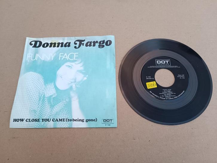Single: Donna Fargo - Funny Face (1972), Cd's en Dvd's, Vinyl Singles, Gebruikt, Pop, 7 inch, Verzenden
