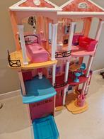 Barbiehuis met lift (defect), Ophalen, Gebruikt, Poppenhuis