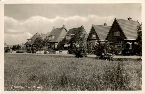 Nieuwe weg Gorredijk, Verzamelen, Ansichtkaarten | Nederland, Gelopen, Friesland, Voor 1920, Verzenden