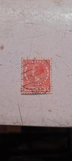 Postzegel Nederland 7,5 cent rood (P5), Postzegels en Munten, Postzegels | Nederland, Ophalen of Verzenden, Gestempeld