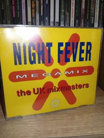 The UK Mixmasters – Night Fever Megamix | CD Single beschikbaar voor biedingen