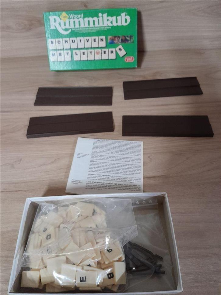 Reis woord rummikub - s1395, Hobby en Vrije tijd, Gezelschapsspellen | Bordspellen, Zo goed als nieuw, Ophalen of Verzenden