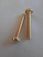 10-25-st Messing CILINDERKOP PAN bout (m8)x50 mm woonboot, Watersport en Boten, Accessoires en Onderhoud, N, Nieuw, Ophalen of Verzenden