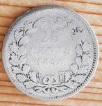 Nederland 25 cent 1890 A, Postzegels en Munten, Munten | Nederland, Koning Willem III, Zilver, 25 cent, Ophalen of Verzenden