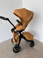 Stokke Xplory Kinderwagen Golden Yellow Showmodel, Ophalen, Nieuw, Overige merken, Zonnekap