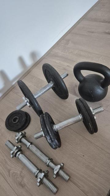 Halters en Kettlebel beschikbaar voor biedingen