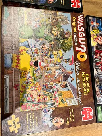 Wasgij Retro 6 - Blooming Marvellous! 1000 stukjes beschikbaar voor biedingen