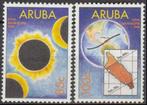 Aruba 1998 Zonsverduistering op Aruba waarneembaar pfris, Postzegels en Munten, Verzenden, Postfris