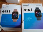 2x Amazfit GTS 3 Smartwatch - Nieuwstaat!, Zwart, Ophalen of Verzenden, Zo goed als nieuw, GPS