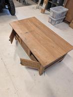 Vintage - Koloniale tafel 130x70cm (50cmH), Ophalen, Gebruikt, 100 tot 150 cm, 50 tot 100 cm