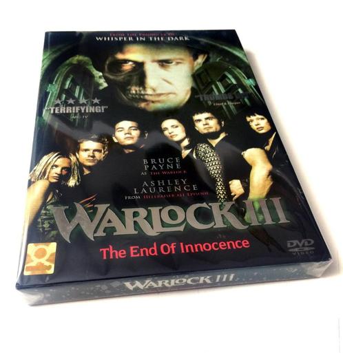 Warlock III: The End of Innocence (1999) Luxe Slipcase DVD!, Cd's en Dvd's, Dvd's | Horror, Nieuw in verpakking, Monsters, Boxset