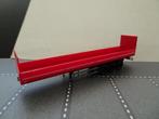 073 herpa oplegger wim bosman zonder huif 1:87 truck trein, Hobby en Vrije tijd, Ophalen of Verzenden, Zo goed als nieuw, Bus of Vrachtwagen