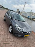 Opel Corsa 1.0T 66KW/90PK 5D 2016 Grijs, Auto's, Voorwielaandrijving, Stof, Zwart, 4 cilinders