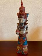 Indonesisch houten beeld priester Bali Balinees Balinese I, Antiek en Kunst, Kunst | Niet-Westerse kunst, Ophalen of Verzenden