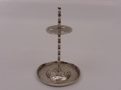 Zilveren miniatuur Pijpenhouder                         Z469, Antiek en Kunst, Antiek | Goud en Zilver, Zilver, Ophalen of Verzenden