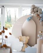 Backdrop maan - babyshower - wolkjes - verhuur, Ophalen, Zo goed als nieuw, Overige