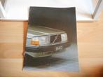 Autofolder Volvo 240, Ophalen of Verzenden, Gelezen, Volvo