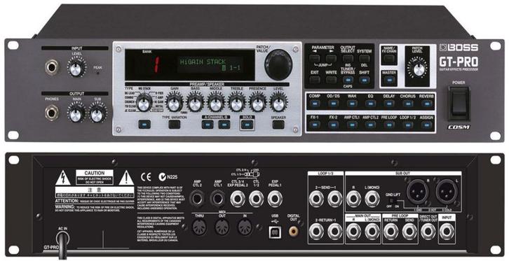 Boss GT-Pro(complete voorversterker en multi effect), Muziek en Instrumenten, Effecten, Zo goed als nieuw, Multi-effect, Ophalen