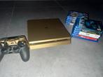 Playstation 4 Slim Goud - Limited Edition!, Spelcomputers en Games, Spelcomputers | Sony PlayStation 4, Ophalen of Verzenden, Met 1 controller