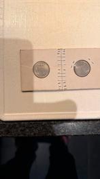 25 cent juliana 1957 echte misslag, Ophalen of Verzenden, Koningin Juliana, 25 cent