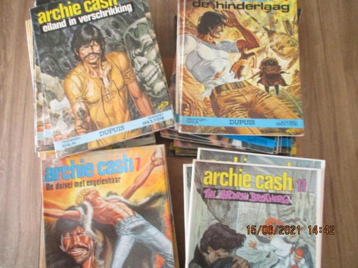 adv4352 archie cash, Boeken, Stripboeken, Gelezen, Eén stripboek, Ophalen