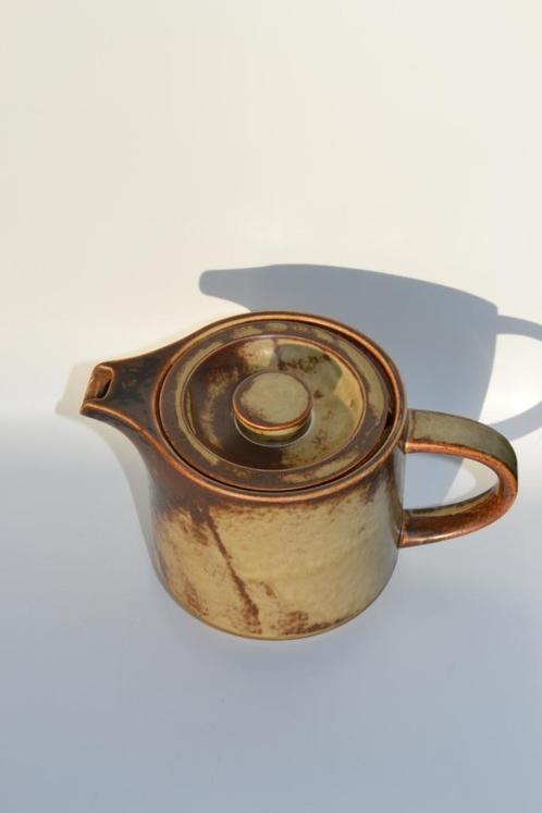 Stoere theepot Langenthal Sahara bruin rustiek Zwitserland, Huis en Inrichting, Keuken | Servies, Overige typen, Overige stijlen