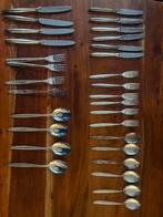 Christofle Orléans Verzilverd Bestek 30 delig, Antiek en Kunst, Antiek | Bestek, Ophalen of Verzenden