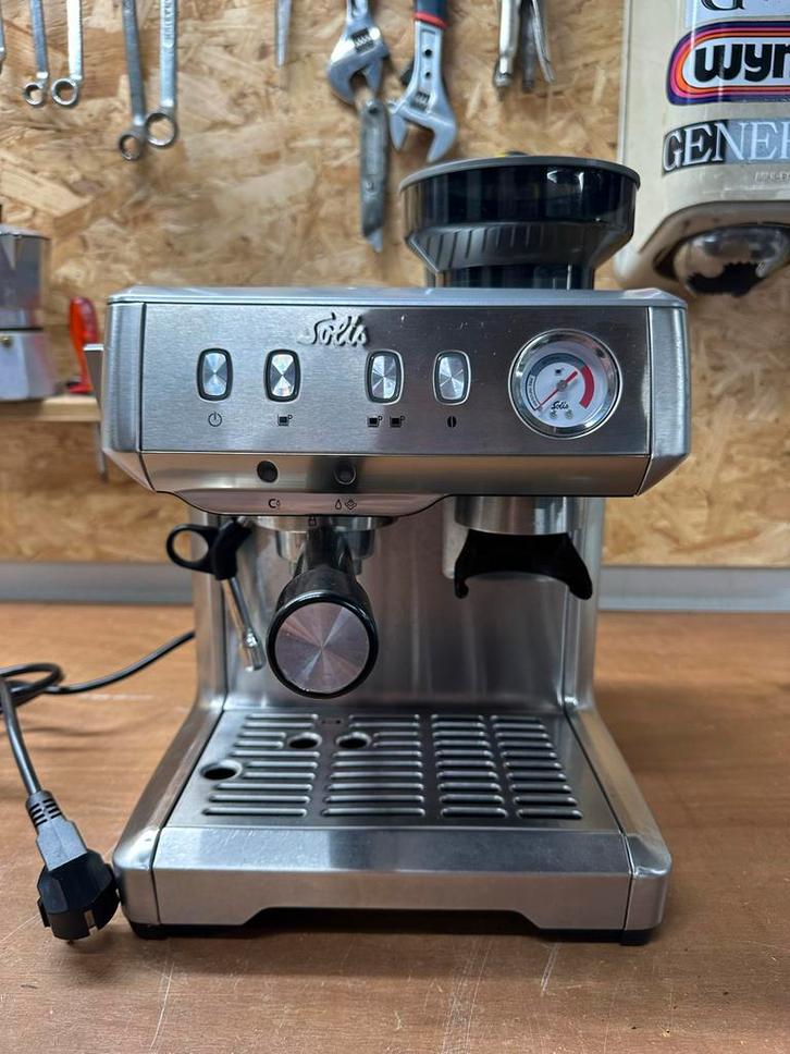 Solis Grind & Infuse Compact - Defect, Witgoed en Apparatuur, Koffiezetapparaten, Niet werkend, Koffiebonen, Espresso apparaat