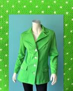 Vintage jaren 70 jasje groen maat 36, Verzenden, Vintage, Jasje, Maat 36 (S)
