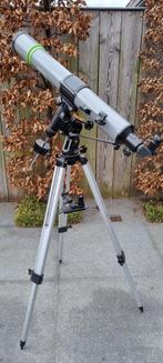 BRESSER Space Explorer 90/900 EQ3 refractortelescoop, Audio, Tv en Foto, Optische apparatuur | Telescopen, Lenzentelescoop (refractor)