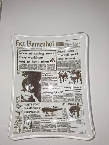 10 stuks Vintage Glazen Asbakjes/ Schaaltjes - Set van 10 beschikbaar voor biedingen