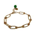 15cm tot 19cm Armband Dames Verguld RVS Paperclip Schakels, Sieraden, Tassen en Uiterlijk, Staal, Birgitta-Gracht 33, 6465 EL Kerkrade, Nederland