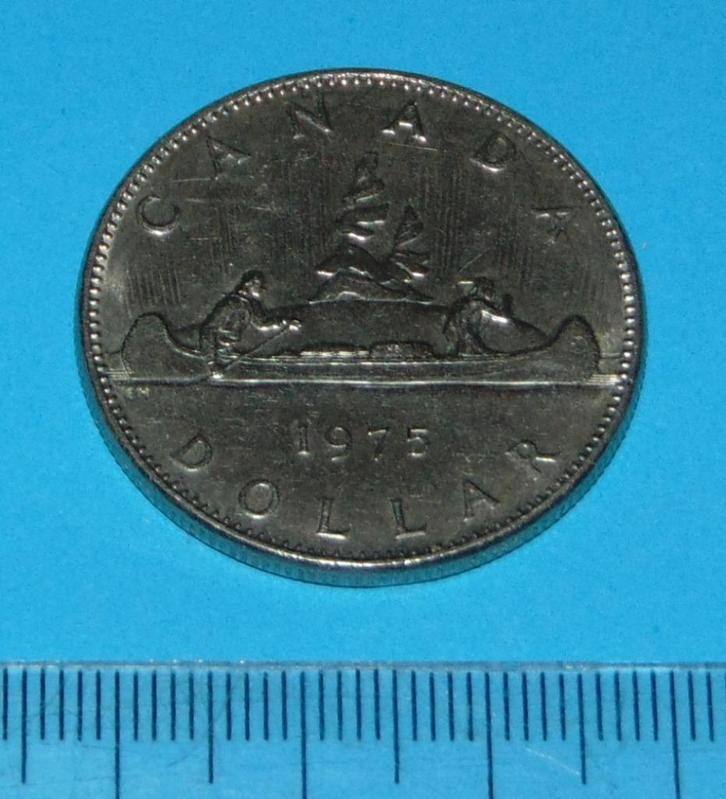 Canada - 1 dollar 1975, Postzegels en Munten, Munten | Amerika, Losse munt, Noord-Amerika, Verzenden