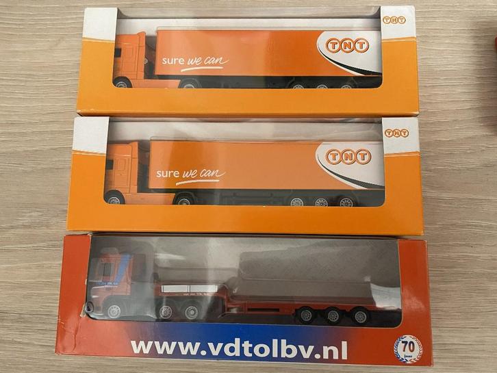 modelvrachtwagen TNT en Van de Tol, Hobby en Vrije tijd, Modelauto's | 1:87, Nieuw, Bus of Vrachtwagen, Overige merken, Ophalen of Verzenden