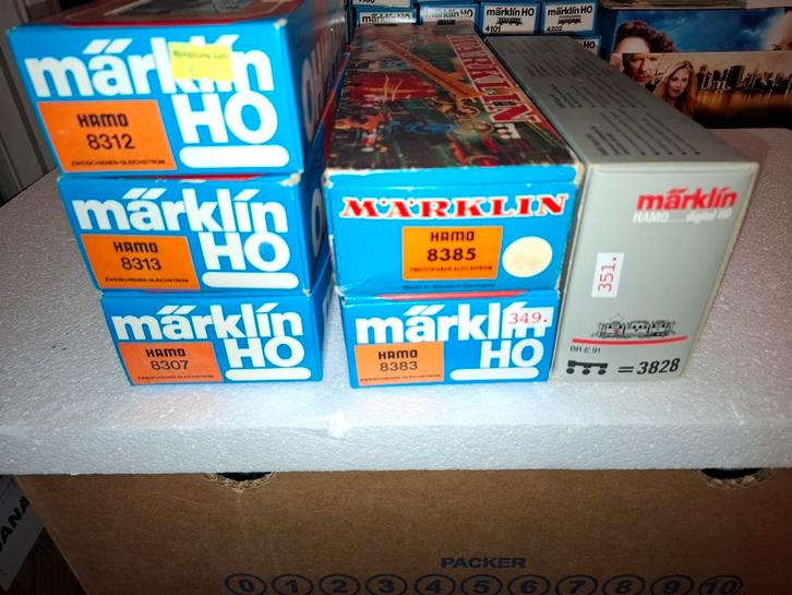 6 lege marklin hamo lok dozen nog 5, Hobby en Vrije tijd, Modeltreinen | H0, Zo goed als nieuw, Locomotief, Gelijkstroom of Wisselstroom