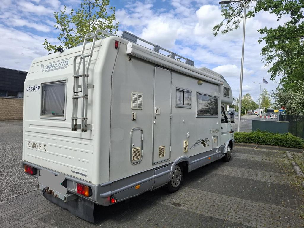 Mobilvetta icaro 5LX (iveco), Caravans en Kamperen, Campers, Overige merken, Luifel, Alkoof, Ringverwarming