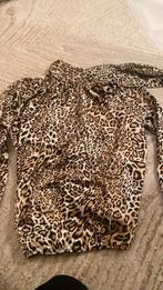 Tijgerprint blouse maat:L, Ophalen of Verzenden, Zo goed als nieuw, Maat 38/40 (M), Bruin