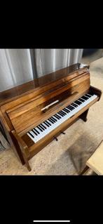 Piano - Rippen carillion - mooi gelakt hout - goede staat, Muziek en Instrumenten, Piano's, Ophalen, Zo goed als nieuw, Bruin