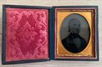 Antiek Daguerreotype Portret in Case, Ophalen of Verzenden